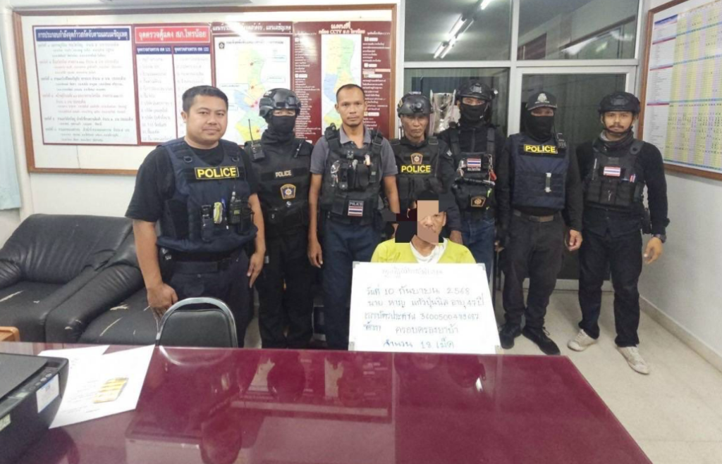 สภ.ไทรน้อย👮‍♂️ ขับเคลื่อนนโยบายนนทบุรี 1 จับกุมความผิดตามประมวลกฎหมายยาเสพติด