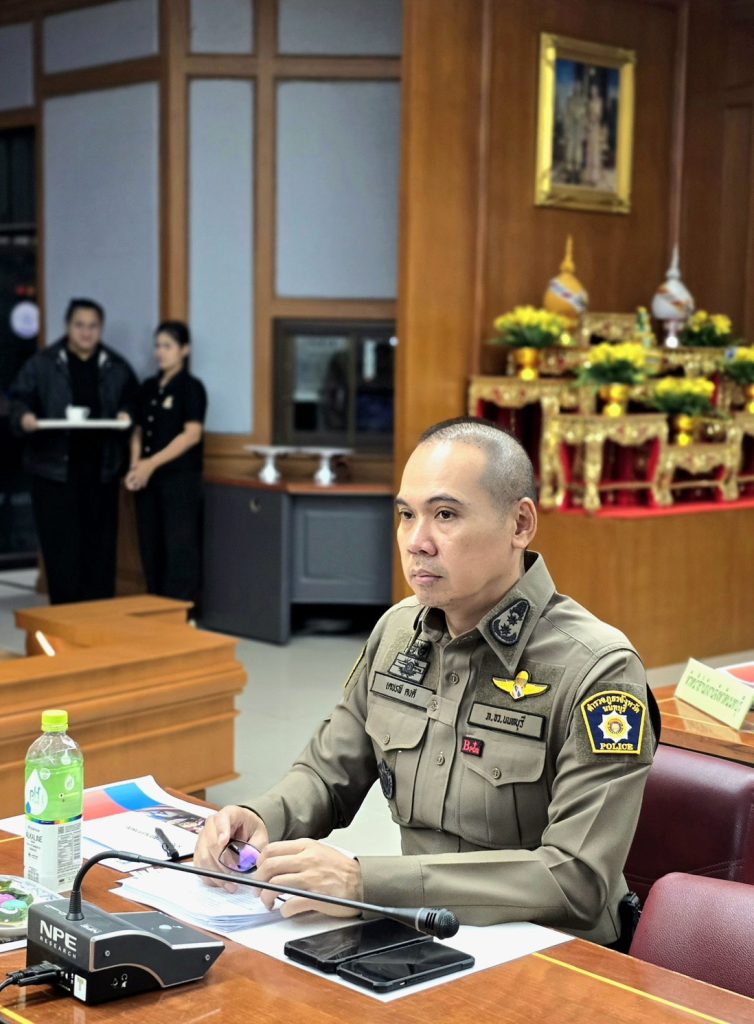 พล.ต.ต.เดชรพี คงดี ร่วมประชุมคณะกรรมการจังหวัด หัวหน้าส่วนราชการ ฯลฯ จังหวัดนนทบุรี ครั้งที่ 4/2569
