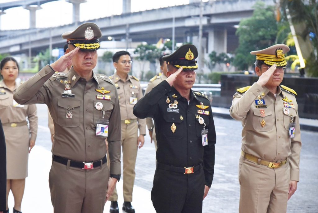 พล.ต.ต.เดชรพี คงดี ปฏิบัติภารกิจเฝ้ารับเสด็จ ทูลกระหม่อมหญิงอุบลรัตนราชกัญญา สิริวัฒนาพรรณวดี