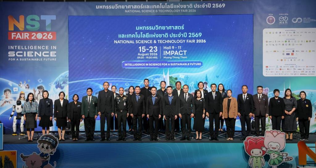 ศาสตราจารย์ ดร.ยศชนัน วงศ์สวัสดิ์ รองนายกรัฐมนตรี เปิดงานมหกรรมวิทยาศาสตร์และเทคโนโลยีแห่งชาติ ประจำปี 2569 และพิธีมอบรางวัล Prime Minister’s Science Award 2026